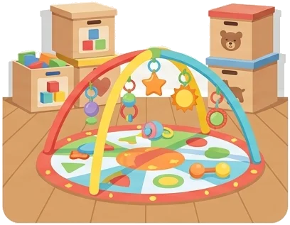 3. Armá el espacio antes de que lleguen