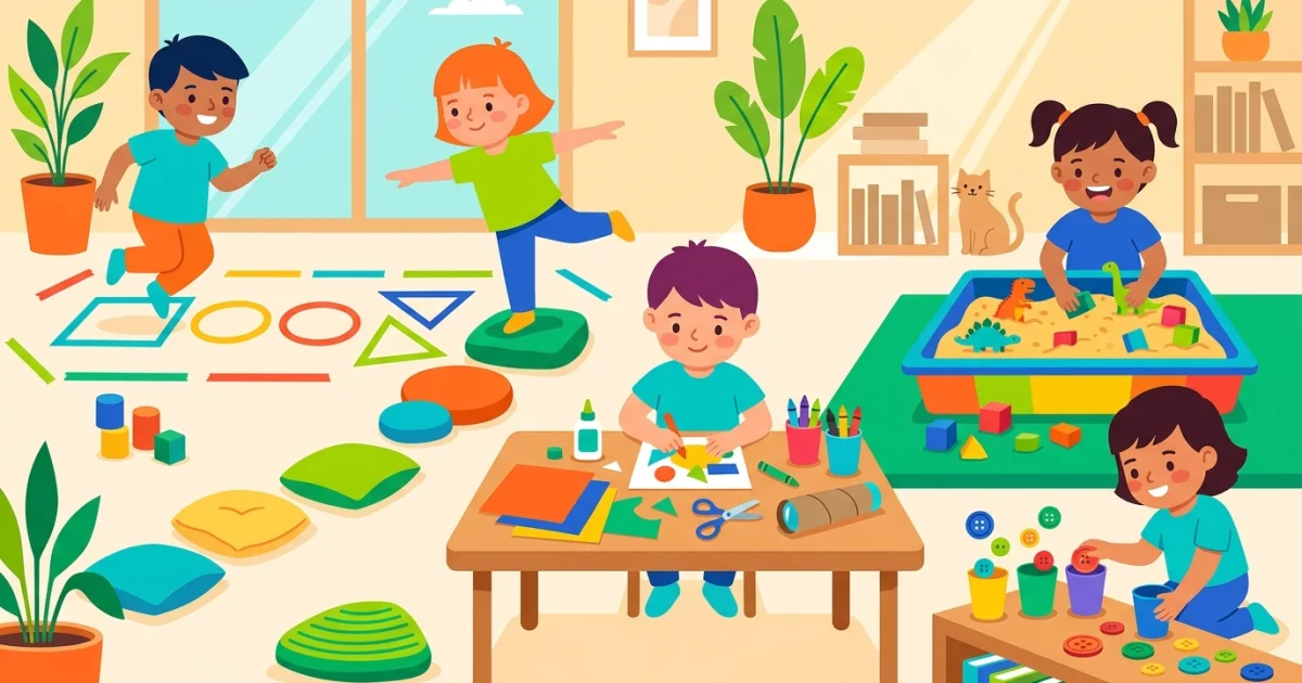 Actividades para chicos de 3 a 5 años: juegos simples para aprender y moverse