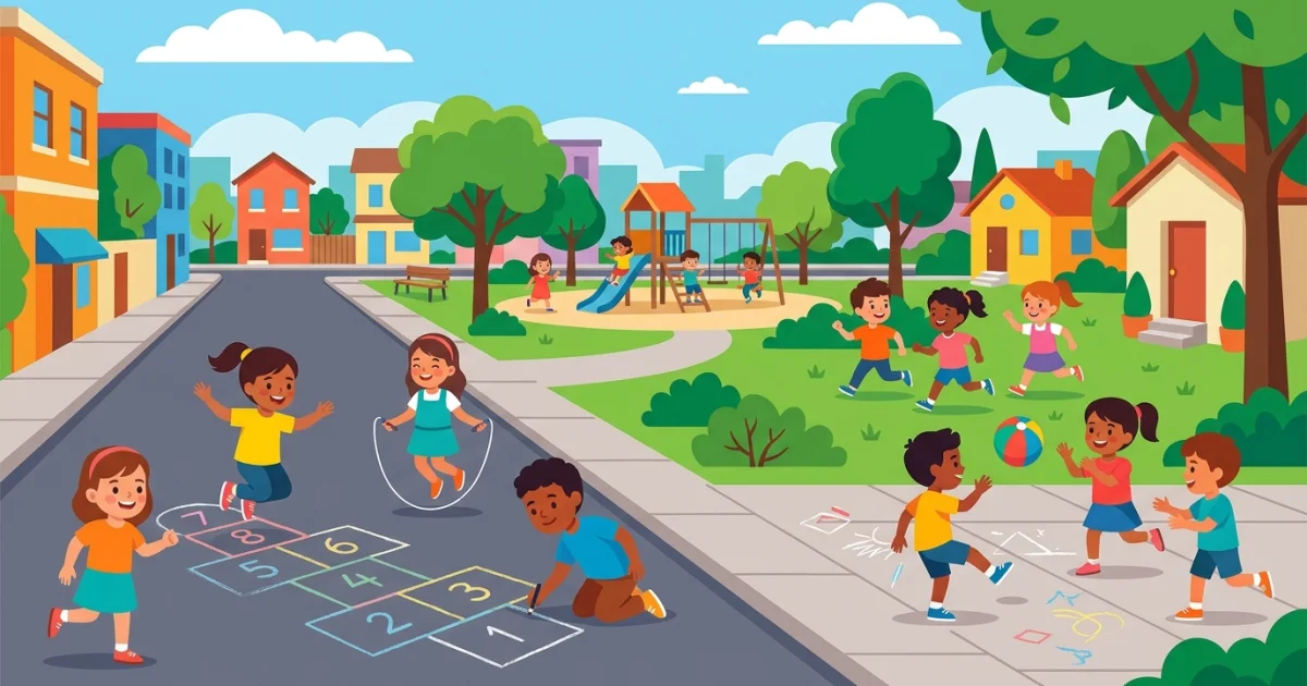 Juegos para chicos en la calle, el patio o la plaza