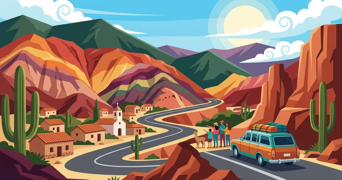 El Norte argentino en auto: Salta, Jujuy y rutas imperdibles