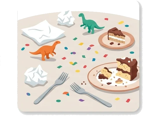 Por qué la casa queda tan revuelta después del cumple
