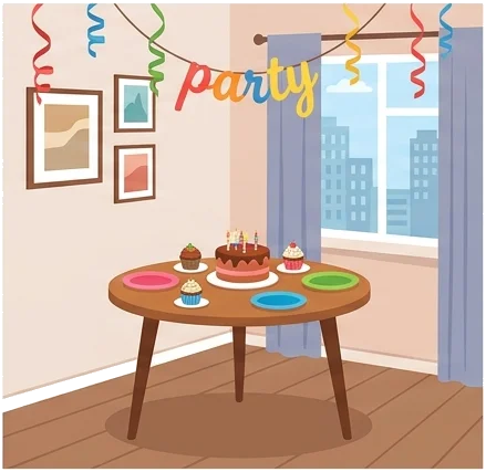 Cómo adaptar el cumpleaños a un departamento