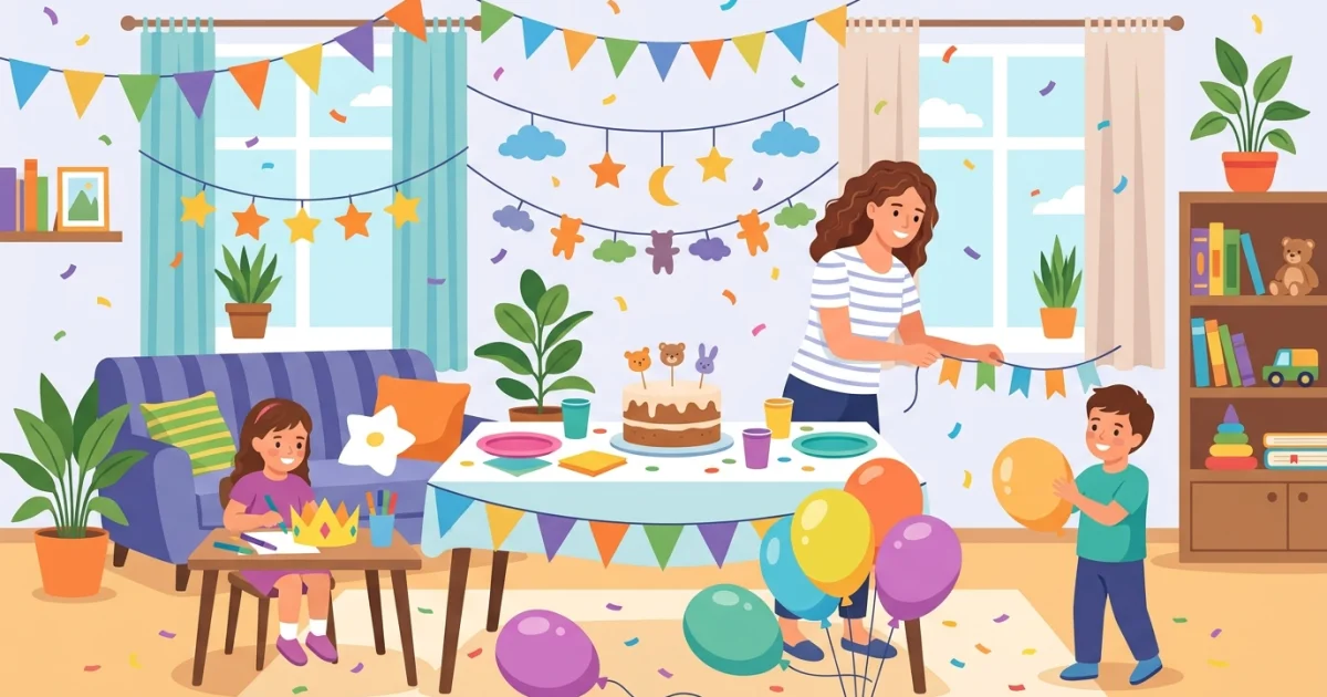 Decoración DIY para fiestas infantiles