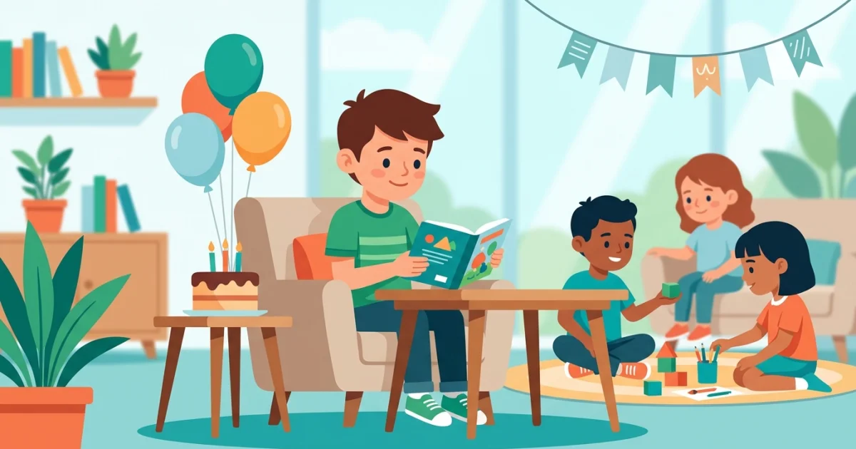 Cómo organizar un cumpleaños para un chico tímido
