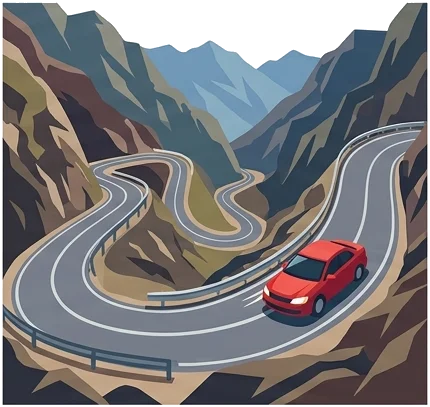 Consejos para manejar en zona de montaña