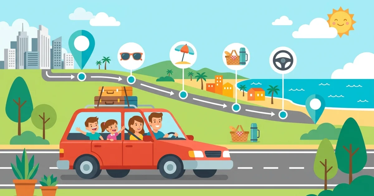 Ruta en auto desde Buenos Aires a la Costa Atlántica
