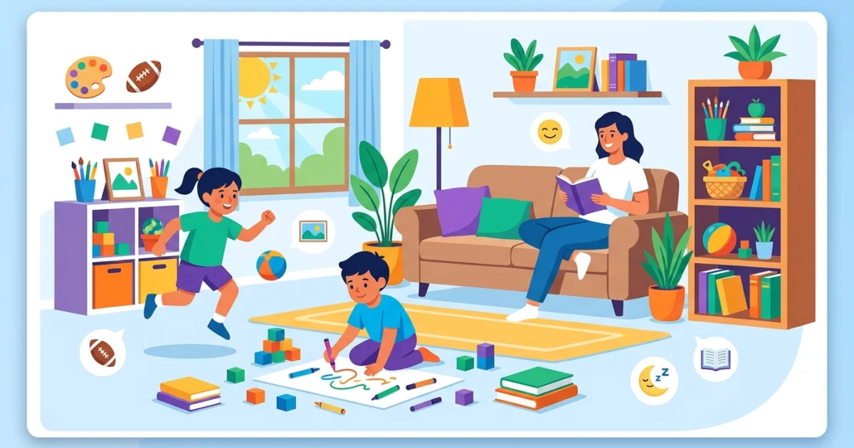 Vacaciones con chicos en casa: rutina flexible para no depender de pantallas